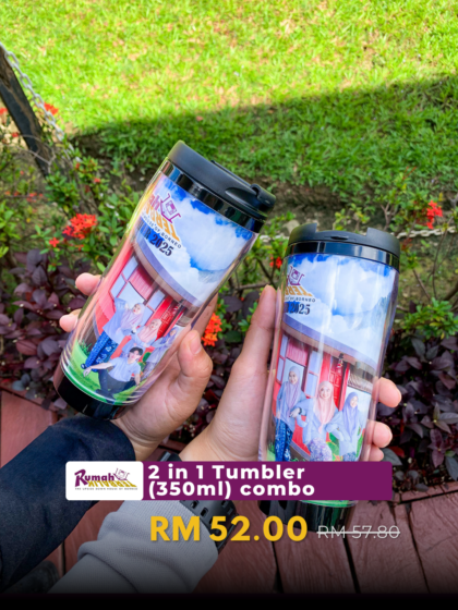 Rumah Terbalik Tumbler